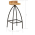 Rustika Rowe -  Bar Set 5 Pieces Solid Mango Wood